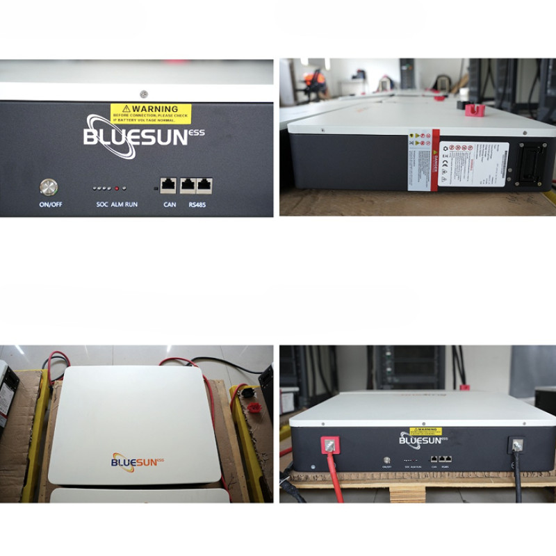 6 кВт инвертор + 10,24 kW LiFePO4 аккумулятор BlueSUN - комплект резервного питания для дома, квартири