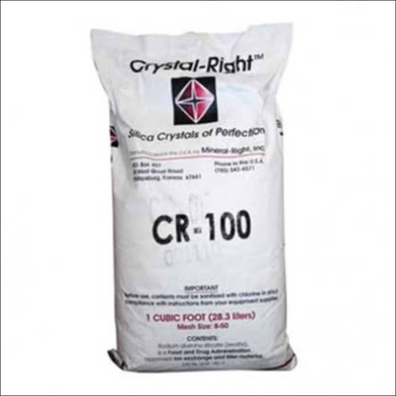 Фильтрующий материал Mineral Right Inc Crystal Right CR 100, 28,3 л