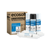 Комплект з 5 картриджів для фільтра зворотного осмосу Ecosoft Standard з мінералізатором
