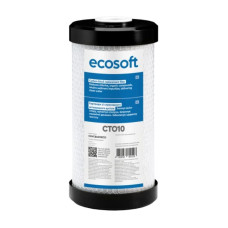Картридж зі спресованого активованого вугілля Ecosoft CTO10 4,5"х10"