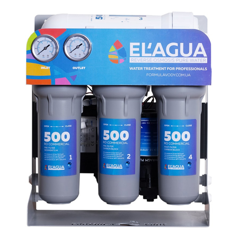 Система зворотного осмосу Formula Vody EL'AGUA 500
