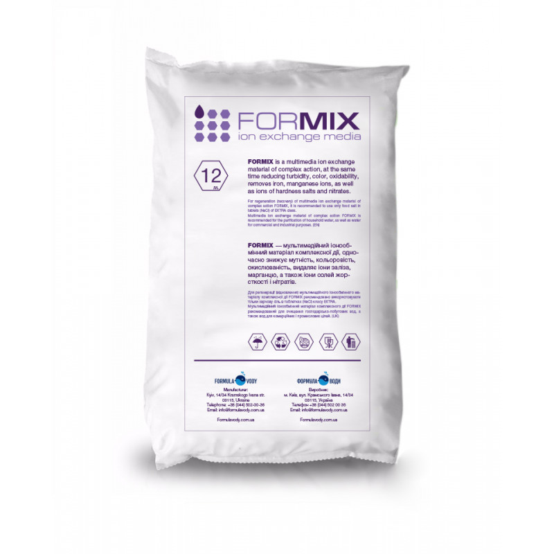 Фільтруючий матеріал Formula Vody Formix, 12 л