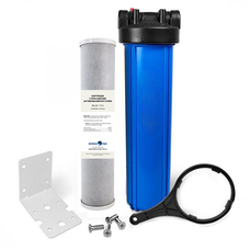 Магистральный фильтр Formula Vody Big Blue 20 с угольным картриджем СТО