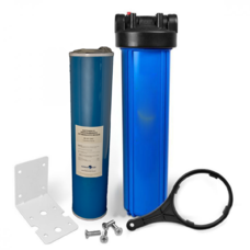Магистральный фильтр Formula Vody Big Blue 20 с угольным картриджем GAC