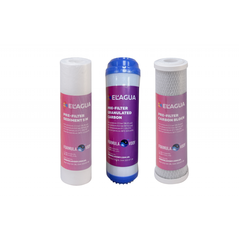 Набір із 3 картриджів Formula Vody Standart 3 plus