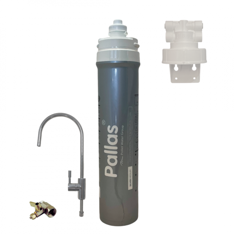 Фільтр для очистки води Pallas PWG SILVER, мікрофільтрація, в зборі