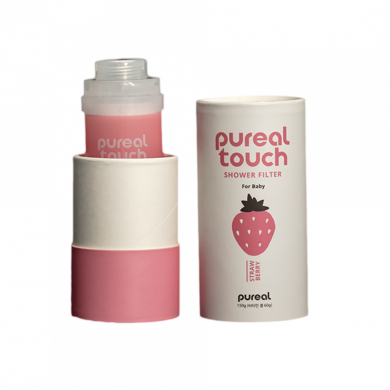 Фільтр для душу Pureal touch в подарунковій упаковці, полуниця, для дітей