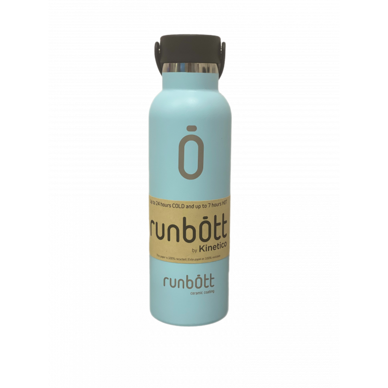Пляшка-термос KINETICO RUNBOTT 600 мл, бірюзова, New