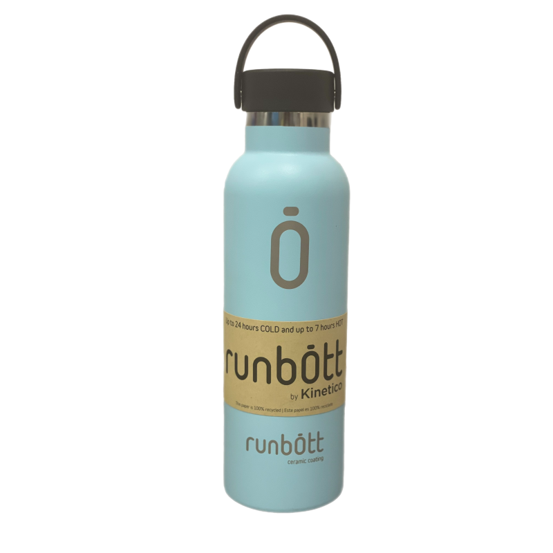 Пляшка-термос KINETICO RUNBOTT 600 мл, бірюзова, New