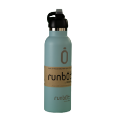 Бутылка для воды KINETICO RUNBOTT 600 мл, бирюзовая с колпачком