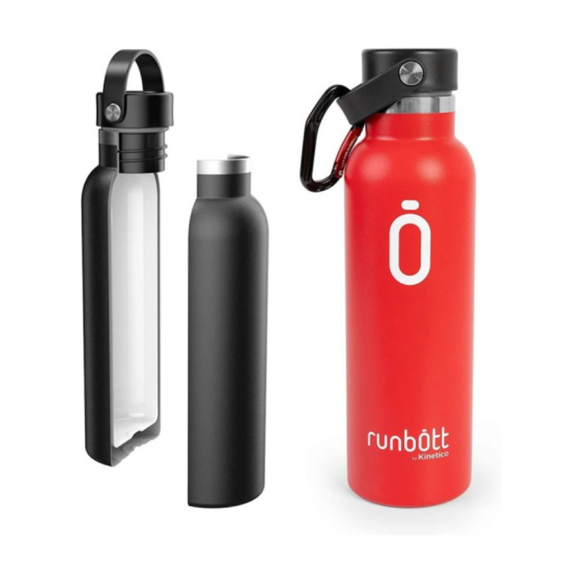 Бутылка-термос Kinetico Runbott 600 мл, красная