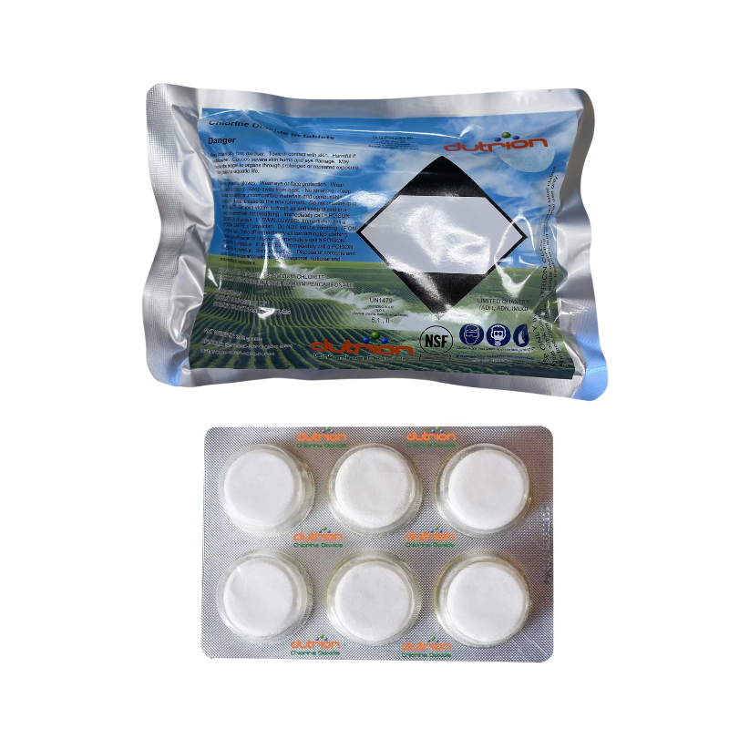 Таблетки для знезараження води Dutrion Blister BBT‑20, упаковка (20г х 12 шт)