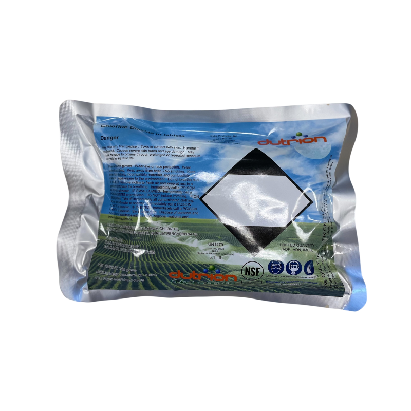 Таблетки для знезараження води Dutrion Blister BBT‑20, упаковка (20г х 12 шт)