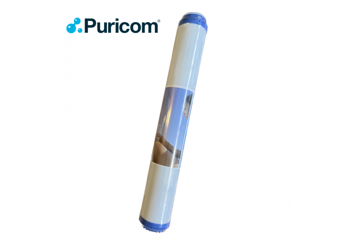 Картридж із гранульованим активованим вугіллям Puricom Slim 2.5"х20" GAC