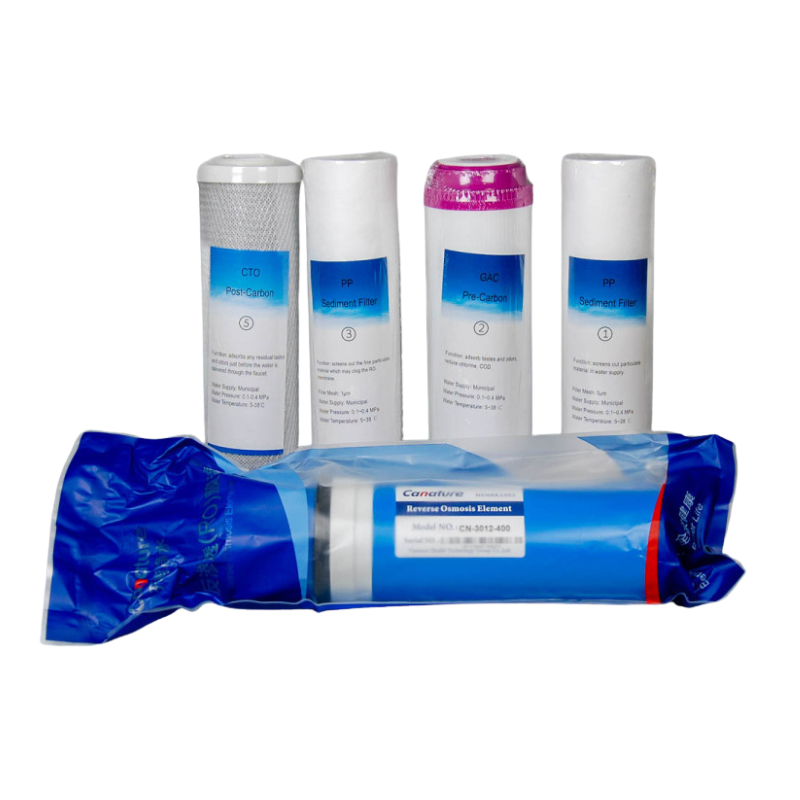 Система зворотного осмосу Canature RO-400UX/DF з помпою